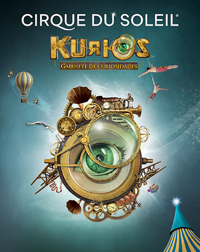 Cirque du Soleil KURIOS Big Top at Playa de San Juan in Alicante