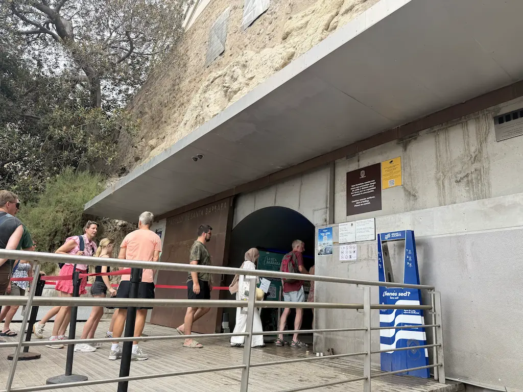 Lift Tunnel Entrance