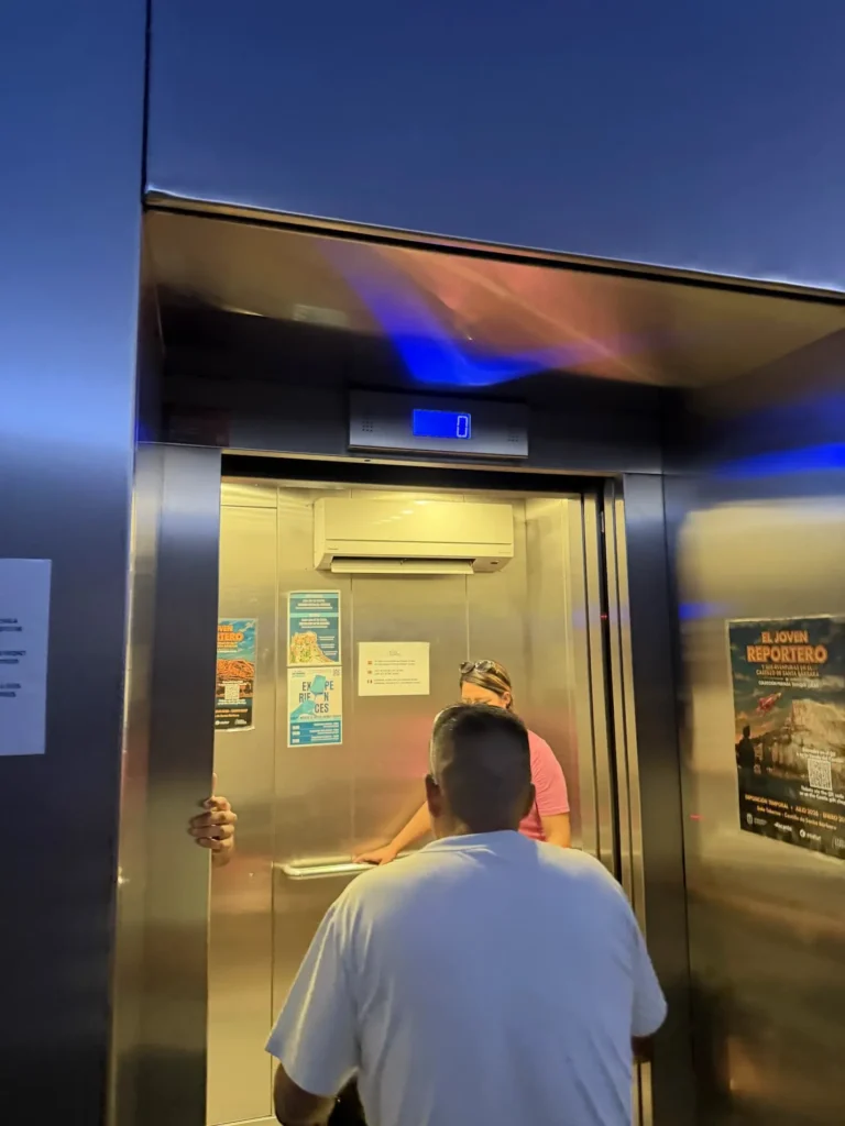 The Lift is not as big as you might imagine