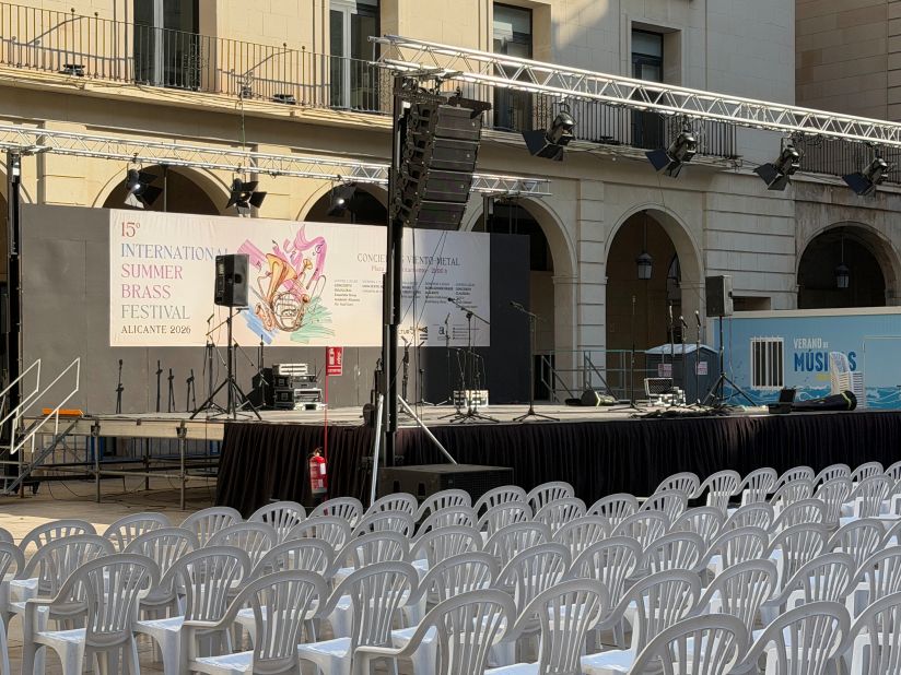 Whats on in Alicante this week is the Summer Brass Festival